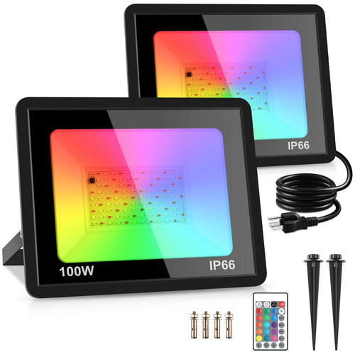 Pack 100w rgb led - pack,