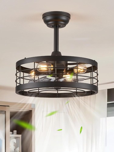 Inch black caged ceiling - 16.5,