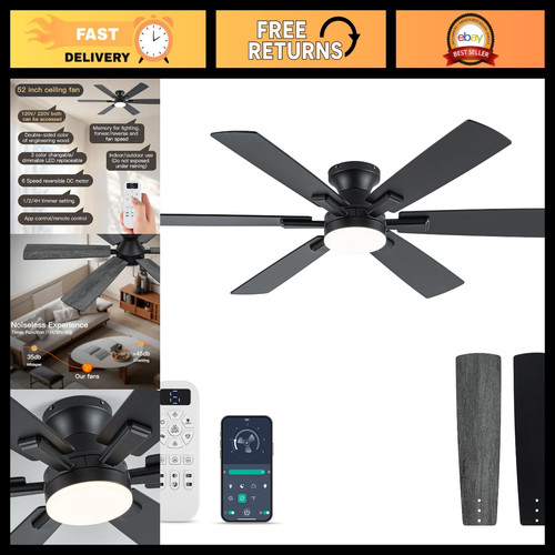 Low profile ceiling fan with - ceiling,