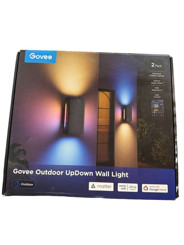 Govee outdoor down wall - up,